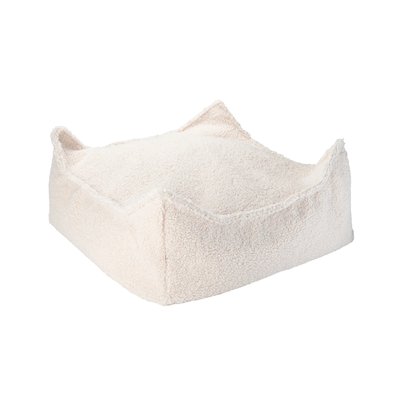 Pouf Coussin de Sol Ottoman Carré Teddy WIGIWAMA