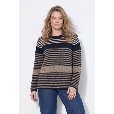 Pull en coton bio, motif à rayures ULLA POPKEN