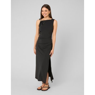 Robe longue drappée BZB