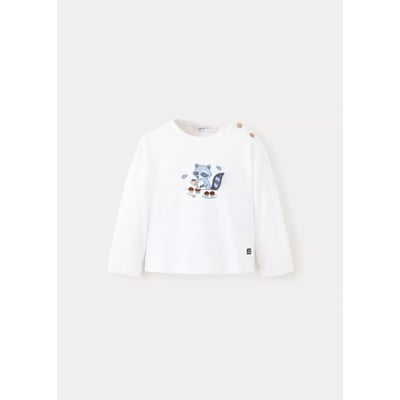 T-shirt détail imprimé MANGO BABY