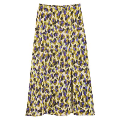 Jupe évasée longue, motif animalier LA REDOUTE COLLECTIONS