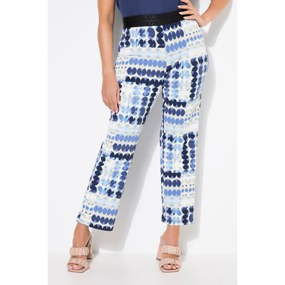 Pantalon Sienna en jersey, motif cercles ULLA POPKEN