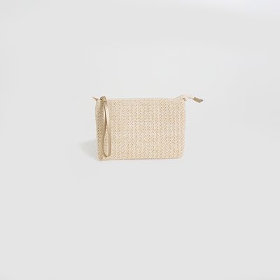 Pochette effet paille GRAIN DE MALICE