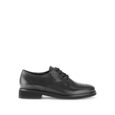Derbies en cuir à talon décroché GABOR