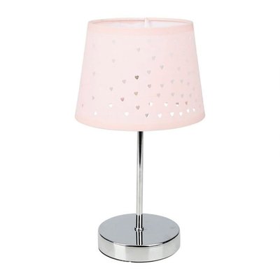 Lampe Métal Abat-jour Ajouré Cœur DECORATIE