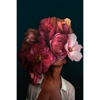 Tableau Mural Fleurs Rouges FLEUR CEANOTHE