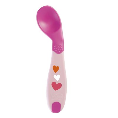 Cuillère d'apprentissage coudée 8m+ CHICCO