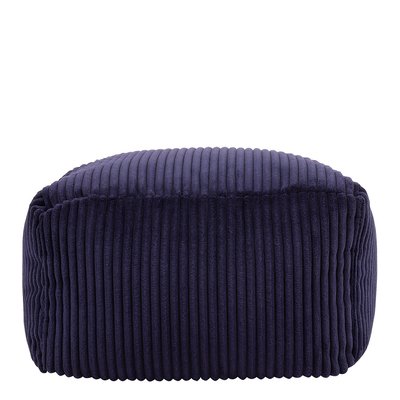 Repose-pieds carré velours côtelé Oeko-Tex® - AMARA ICON