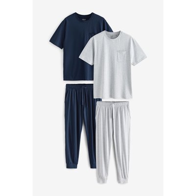 Pyjama à ourlets élastiques, lot de 2 NEXT