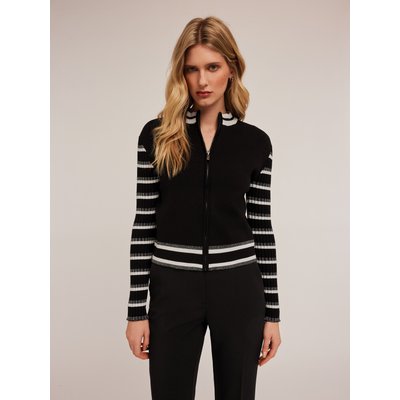 Cardigan en tricot de viscose mélangée MOTIVI