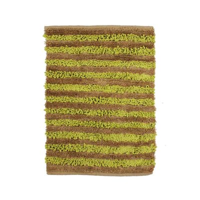 Tapis de salon bi-texture  et anis STABILO THE DECO FACTORY