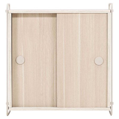 Etagère murale 2 portes 68 x 60 cm Paris Blanc VENTURE HOME