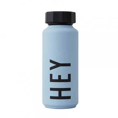 Bouteille Thermos Bleue Hey 0,5 Litre DESIGN LETTERS