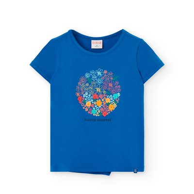 T-shirt à manches courtes avec col rond BOBOLI