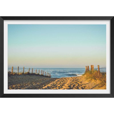 Affiche photo plage hossegor HEXOA