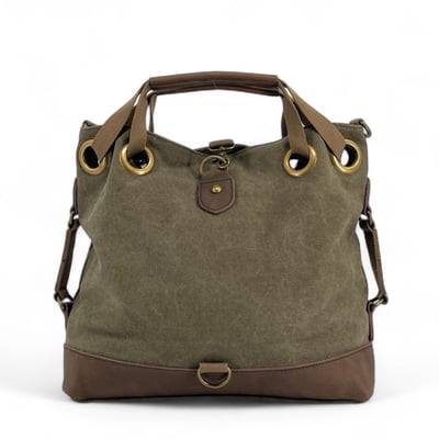 Sac à main en toile et cuir PINIPEL OH MY BAG