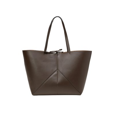 Shopper large en une alternative de cuir en polyester recyclé MARC O'POLO