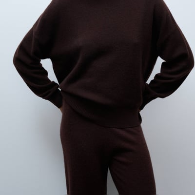 Pull à capuche en 100% cachemire MONOPRIX