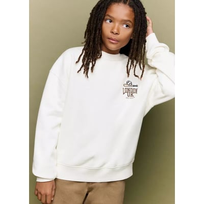 Sweat-shirt coton imprimé MANGO KIDS