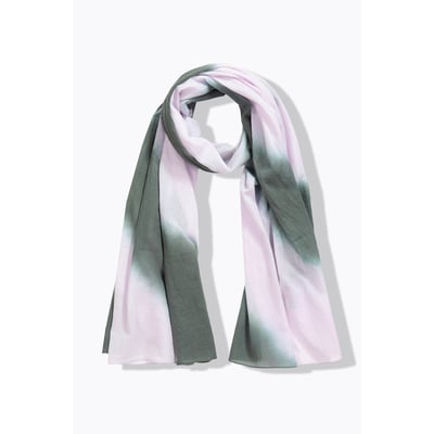 Foulard à rayures batik. Bords frangés ULLA POPKEN