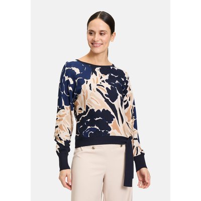 Pull-over en fine maille à impression BETTY BARCLAY