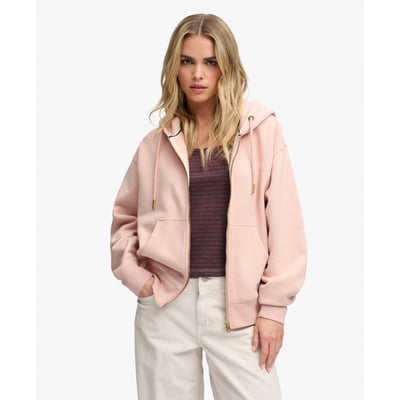 Sweat à capuche zippé Luxe Casual SUPERDRY