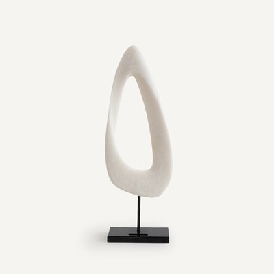 Sculptuur in polyhars H52,5 cm, Mineral AM.PM