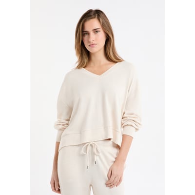 Sweatshirt de pyjama col V JAVIER ETAM