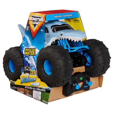 Monster Jam RC Megalodon Strom Amphibie SPIN MASTER