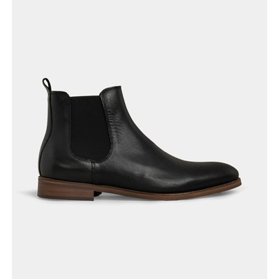 Boots Chelsea Laurent En Cuir Lisse COMPTOIR GL