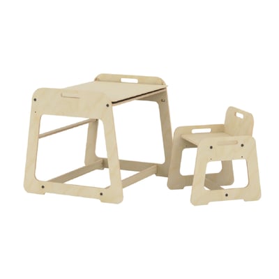 Bureau en bois avec chaise pour enfant MyTable MAMATOYS