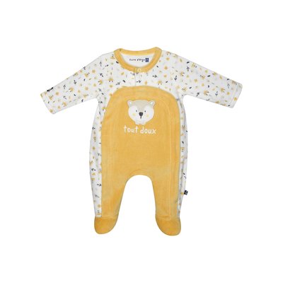 Dors bien idrisse velours rase ouverture devant naissance SUCRE D'ORGE