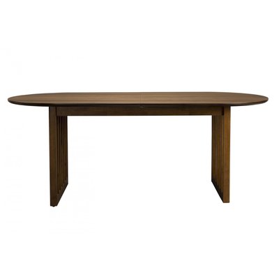 Table de repas extensible ovale en bois - BARLET DUTCHBONE