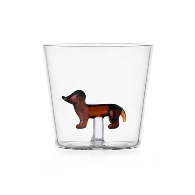 Verre chien  Dogs Basset ICHENDORF