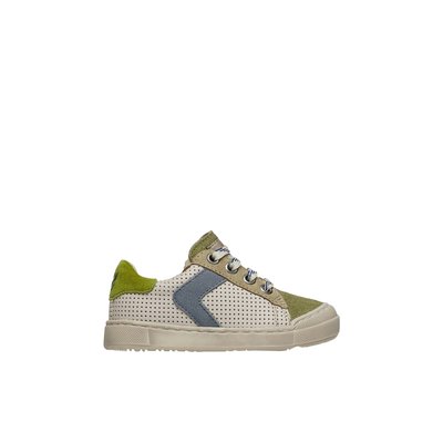 Baskets en cuir et suède CLARENDON ZIP NATURINO