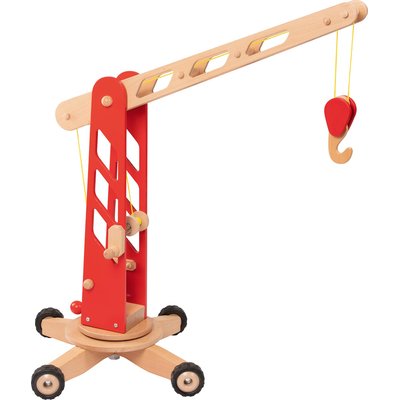 Grue de chantier rouge GOKI