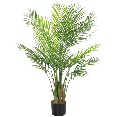Palmier artificiel Plastique Vert HOMCOM