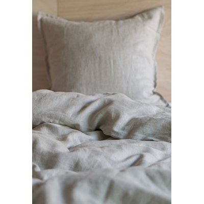 Housse de couette en lin lavé fermeture boutons, Les Essentiels GABRIELLE PARIS