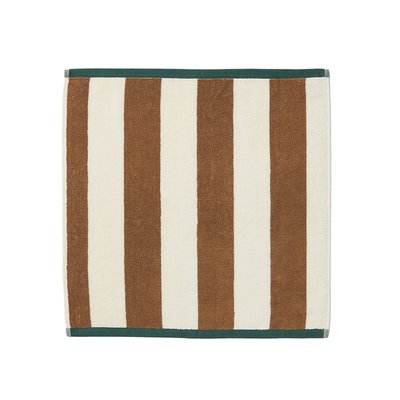 Essuie-mains en jacquard de coton, RIVAGE VERT COUCKE