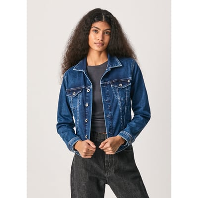 Veste courte en jean PEPE JEANS