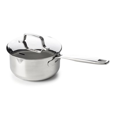 Casserole avec bec verseur et son couvercle   16 cm en inox-MAESTRO BEKA
