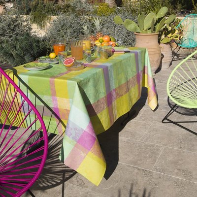 Nappe enduite en Coton, MARIE GALANTE LE JACQUARD FRANCAIS