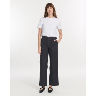 Pantalon droit large taille haute LABDIP