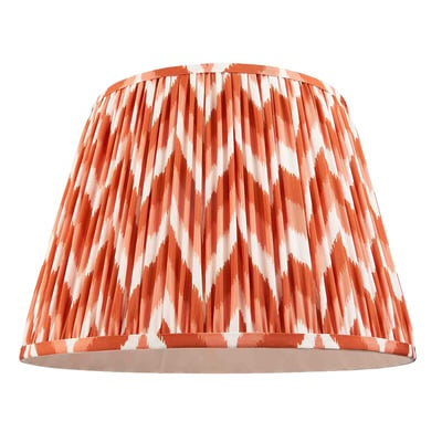 40cm Zigzag Light Shade in Pleated Fabric ÉDITÉ