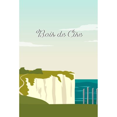 Tableau Mural Illustration Bois De Cise NATURE ÉVASION CEANOTHE