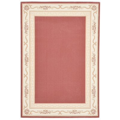 Tapis tissé avec bordure en laine vierge - Pelinia THEKO