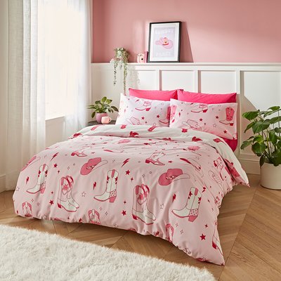 Cowgirl Boot Reversible Duvet Cover Set SASSY B