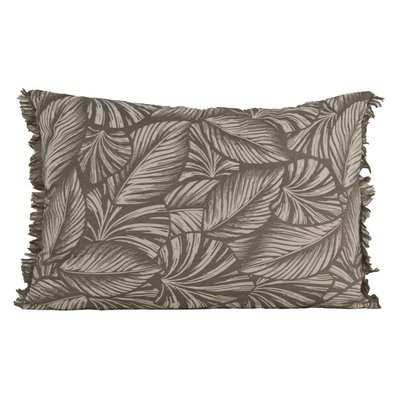 Coussin motif feuilles exotiques SUD ETOFFE