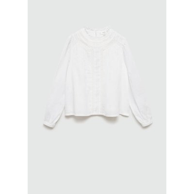 Blouse coton broderies MANGO KIDS