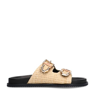 Claquettes en raphia SACHA